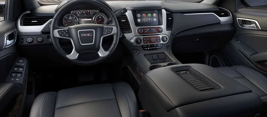 Luxury SUV interior